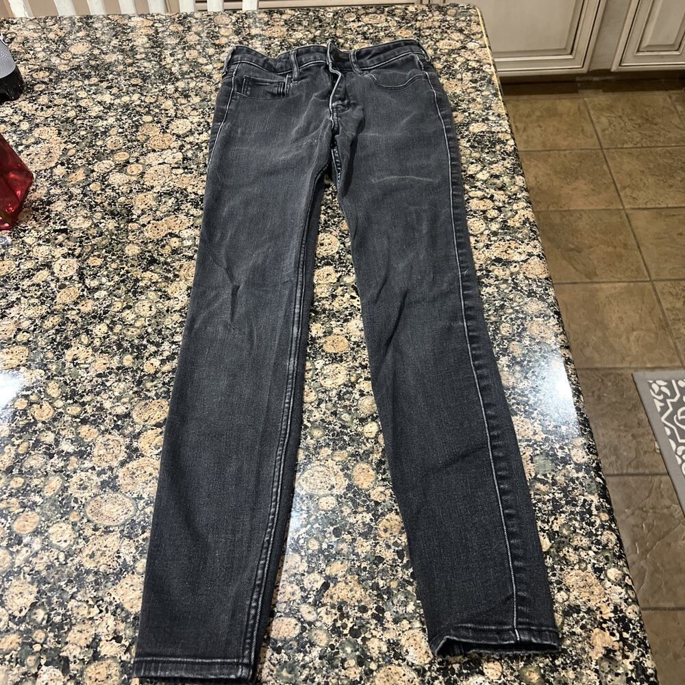 Hollister Black 3R W26 L28 Mid Rise Super Skinny Soft Stretch Jeans